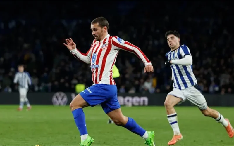 تعادل أتلتيكو مدريد مع سوسيداد قبل مواجهة ريال مدريد في الليغا